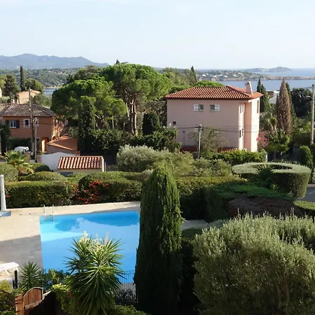 Charme Mediterranee Vue Mer Piscine Terrasse Clim Parking Gratuit 邦多勒