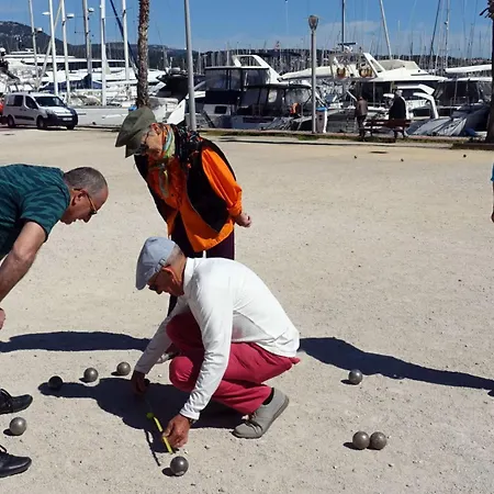 公寓 Charme Mediterranee Vue Mer Piscine Terrasse Clim Parking Gratuit 邦多勒