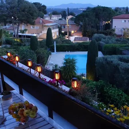 Charme Mediterranee Vue Mer Piscine Terrasse Clim Parking Gratuit 邦多勒